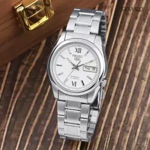 세이코5 SNKL51K1 오토매틱 데이데이트 아날로그 클래식 남자 메탈 시계 d