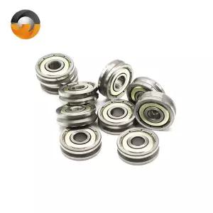 5Pcs V625ZZ 5x16x5mm V 그루브 풀리 롤러 베어링 V625 ZZ 스트레이트너 가이드 휠 베어링 ABEC-7