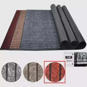 빗길 눈길 소음 오염방지 바닥고무 레드 카페트 롤매트 먼지 로비 빗물 DIY
