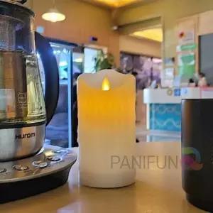 LED 가짜초 양초무드등 전자촛불 전기 건전지초 LED등 LED캔들 전기초 전자초 티라이트초 이벤트초