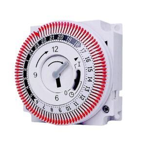 ABGH-기계식 타이머 스위치 16A 230V 회전식 다이얼 아날로그 산업  가전제품 일일 시간 제어용