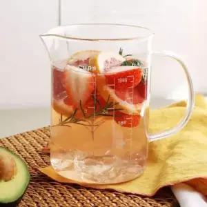 [콩심팥심]계량컵 비커 베이킹 1P 마카 용량컵 250ml 이유식 베이킹계량컵