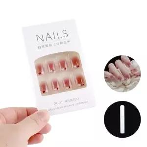 R376 네일팁 붙이는-WFIVRWU