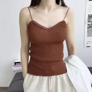 숏 레이어드 끈나시 이너 여자 끈나시 레이어드