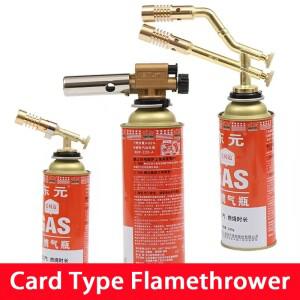 카드형 화염방사기 고온용접건 휴대용 점화기 돼지털용접 냉장고 에어컨 구리