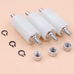 1122 650 7700 정원 체인톱 브레이크 가드 캐처 스틸 MS660 044 046 066 톱 롤러 교체 3 세트