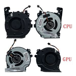HP Pac 게임용  노트북 CPU 냉각 선풍기 4 그린 블레이드 파빌리온 15-CX 15-cx0060TX TPN-C133 CX0598 CX0