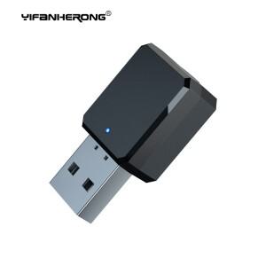 USB AUX 블루투스 호환 자동차 키트 5.0 스테레오 무선 오디오 리시버 어댑터 라디오 서브우퍼 앰프 멀티미