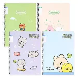 초등 슬림 무제 23줄 노트 1세트 10개입 스프링 공책