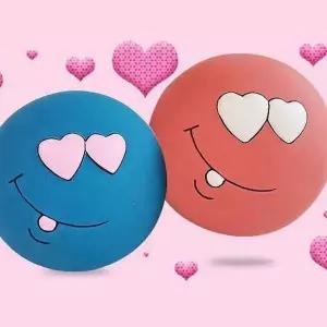 [콩심팥심]강아지 소 장난감 애견 스위티볼 공놀이 10개 라텍스