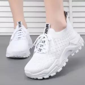 키높이 워킹화 니트 어글리 운동화 경량 스니커즈 워킹화 여성운동화 키높이 어글리슈즈