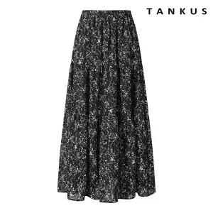 플로럴 쉬폰 캉캉 스커트 (TX1SK002L0)