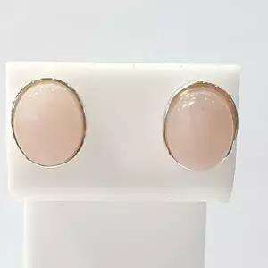 [셀러허브 패션][블루케이] 장미석 원석귀걸이231104-10탄생석타원