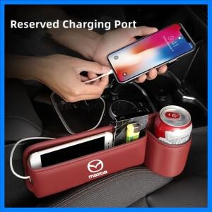 마쯔다 2 3 5 6 스카이랙티브 악셀라 아텐자 CX30 CX5 CX8 CX9 MX5 RX8 RX7 BT50 차량용 시트 틈새 수납함