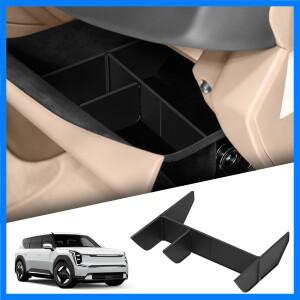 LUCKEASY 기아 EV9 2024 2025 글로브 박스 파티션 개조 ABS 센터 콘솔 수납 글로브박스 컨테이너 정리함 액
