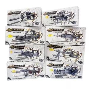 프라모델 8개세트 소총모형 장난감 조립 단체선물 총