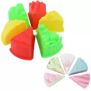 뚝딱 찍기놀이 조각케익몰드 6종 만들기 교구 재료