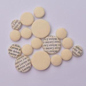 클라리넷 사운드 홀 패드 양 장 17개 쿠션 세트