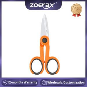 ZoeRax 광섬유 커터 가위 점퍼 와이어 및 땋은 머리 용 날카로운 아라미드 스트리핑 도구 손