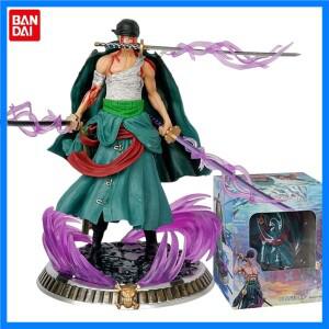21cm 원피스 애니메이션 피규어 목욕 혈액 Roronoa Zoro PVC 모델 액션 피규어 컬렉션 절묘한 생일 크리스