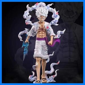 23cm 원피스 애니메이션 팝 원숭이 D 루피 액션 피규어 기념일 모델 기어 5 니카 루피 Pvc 동상 인형 컬렉