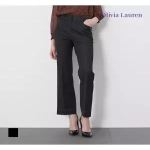 [올리비아로렌]스티치 디테일 붓컷 팬츠_VOCDLYF8131