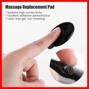 교체 십 전극 패드 물리 치료 액세서리 EMS TENS 근육 자극기 패치 자체 접착 바디 마사지 패드