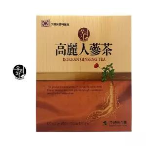 우리차 고려인삼차 40포 국내산인삼 물에 타먹는 인삼차 건강한 차