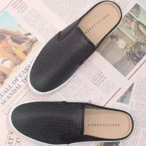 [셀러에이드]남자 블로퍼 레더 슬리퍼