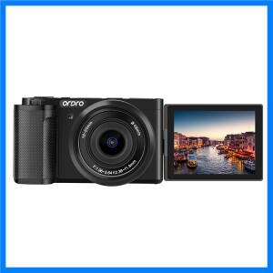 ORDRO G930 디지털 컴팩트 카메라 4K 터치스크린 얼굴 추적 멀티 필터 자동 수동 초점 사진 브이로그 캠코