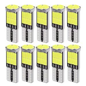 10개 LED T10 W5W 194 501 캔버스 무오류 차량 실내등 26 SMD 4014 칩 순백색 계기등 전구 램프