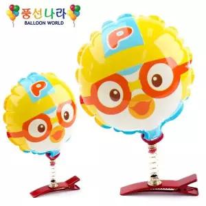 풍선집게핀 231DUT47 풍선나라 1개 캐릭터 뽀로로