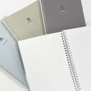 스프링노트 370VWQ89 4호 스프링줄노트 공부노트 유선노트