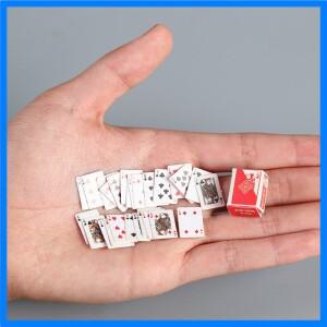 미니 포커 재미있는 카드 학생 스트레스 완화 보드 게임 작은 장난감 캐주얼 손가락 끝 포커 휴대하기 쉬운