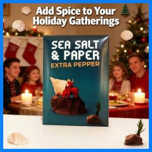 인기 판매 중인 바다 소금과 종이 추가 페퍼 확장 카드 게임 재미있는 어린이 성인 생일 크리스마스 선물