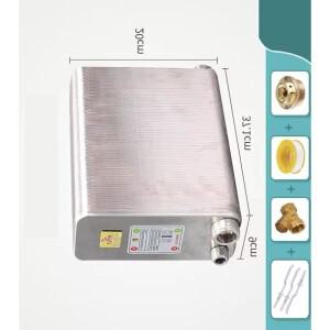 신형 120플레이트 스테인리스 스틸 열교환기 납땜 온수 보일러  역류 냉각기용 120