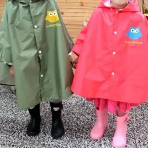 다용도 레인코트 어린이 유아 우비 우의 판초 망토 부엉이 2종 sFF4+3taW