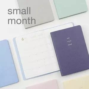 바이풀디자인 921GBD65 2026 생각보관함 스몰 월간 다이어리