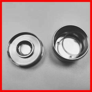 ICafilas 브랜드 5 개 실리콘 O-링 5 개 O-링 illy 스테인레스 스틸 리필 형 캡슐과 호환 가능 커피 용