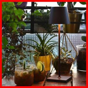 무선 USB 충전식 테이블 램프 폴디나 방수 터치 스위치 침실 호텔 거실 레스토랑