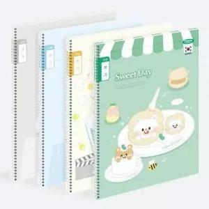 펜피아 922JJJ43 1000 초등 스프링노트 10칸 쓰기 1박스 200권