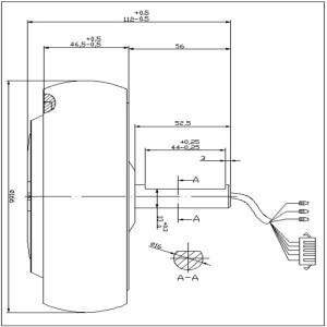 블랜스 브러시리스 모터 휠 드리프트   스쿠터 프론트 타이어 허브 6인치 36V 250W