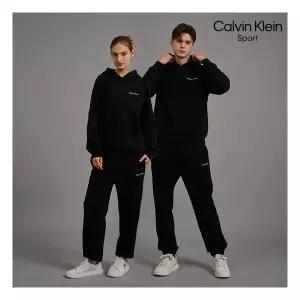 캘빈클라인 스포츠 에센셜 기모 후드 셋업 남녀공용 3컬러 택1