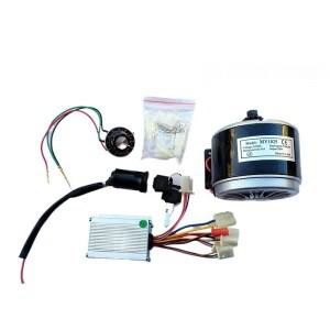 브러시드 DC 고속 모터 250W 300W 24V/36V 8mm 샤프트 2800 RPM  자전거 전동 스쿠터 개조  업그레이드 키