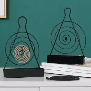 모기향 거치대 케이스 연소기 걸이 캠핑 받침 나선형 홀더 모기약 모기향통 받침대 연소대