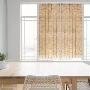 업소 칸막이 마당 울타리 갈대문발 2p 창문가리개 여름발