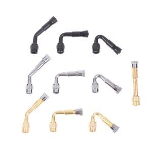 오토바이 트럭  모토 바이크용 타이어 튜브 밸브 익스텐션 어댑터 45 도 90 135 벤트