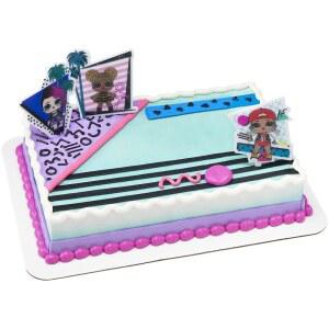 DecoPac L.O.L. Surprise! Born to Sparkle 케이크 토퍼 DecoSet - 장식