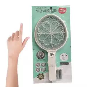 B삼정138 미니 야광 타원형 해충킬러 전자모기채