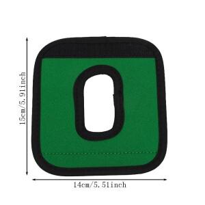 수하물 손잡이 커버 유모차 식별 표시 방수  청소가 용이함  랩